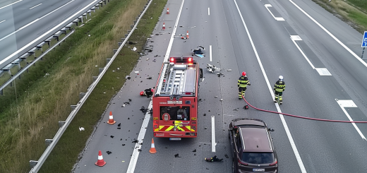 Chaos na A4! Seria zderzeń zablokowała drogę – już jest aktualizacja